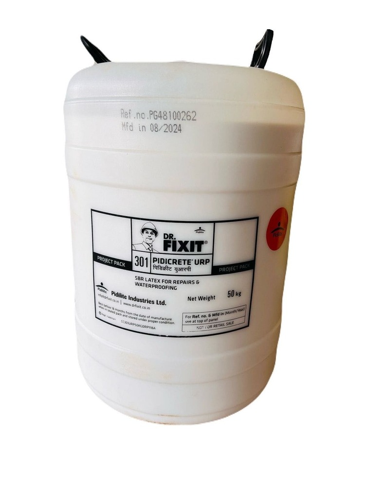 Dr Fixit Pidicrete Urp ( 50 Ltr ) - Color: Milky White
