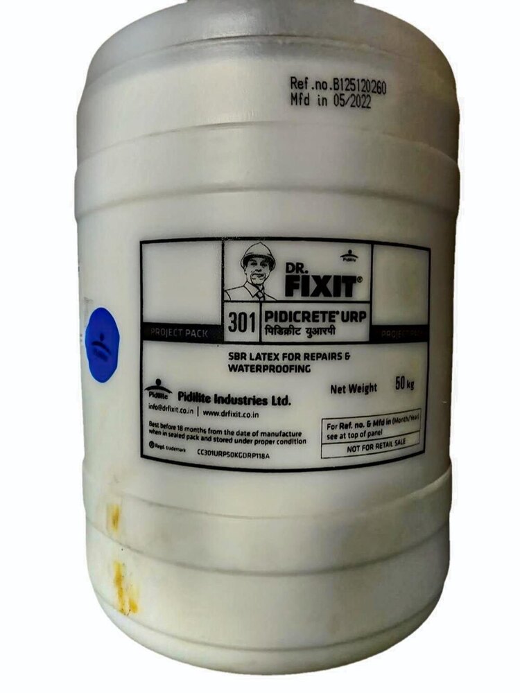 Dr Fixit Pidicrete Urp ( 50 Ltr ) - Color: Milky White