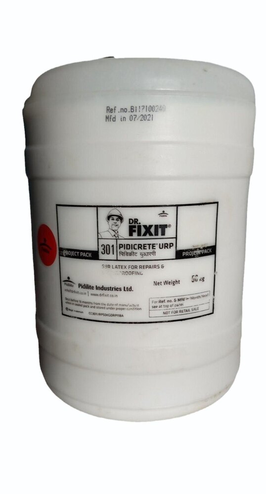 Dr Fixit Pidicrete Urp ( 50 Ltr ) - Color: Milky White