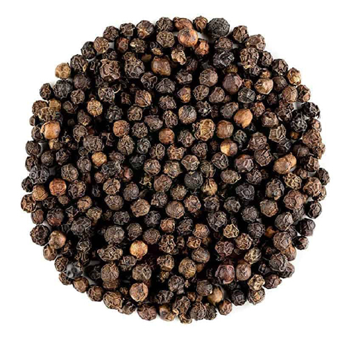Black Pepper - Food Grade Quality, Granule Shape, Deep Black Color | Ideal For Food Preparation, Various Weights, Store In Dry Place