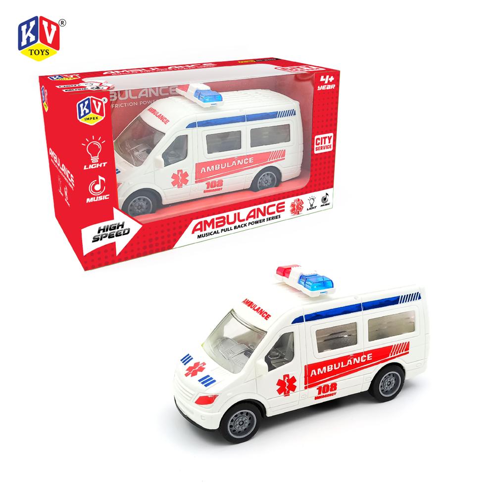 1 Pc Box - Pull Back 3 Model Mix With Light & Music - Box (Colour) (466)