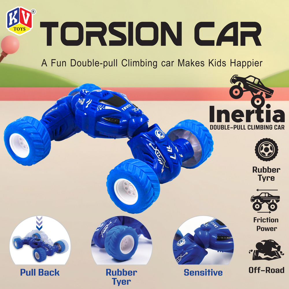 8 Pcs Friction Power Small Torsion Car (623)