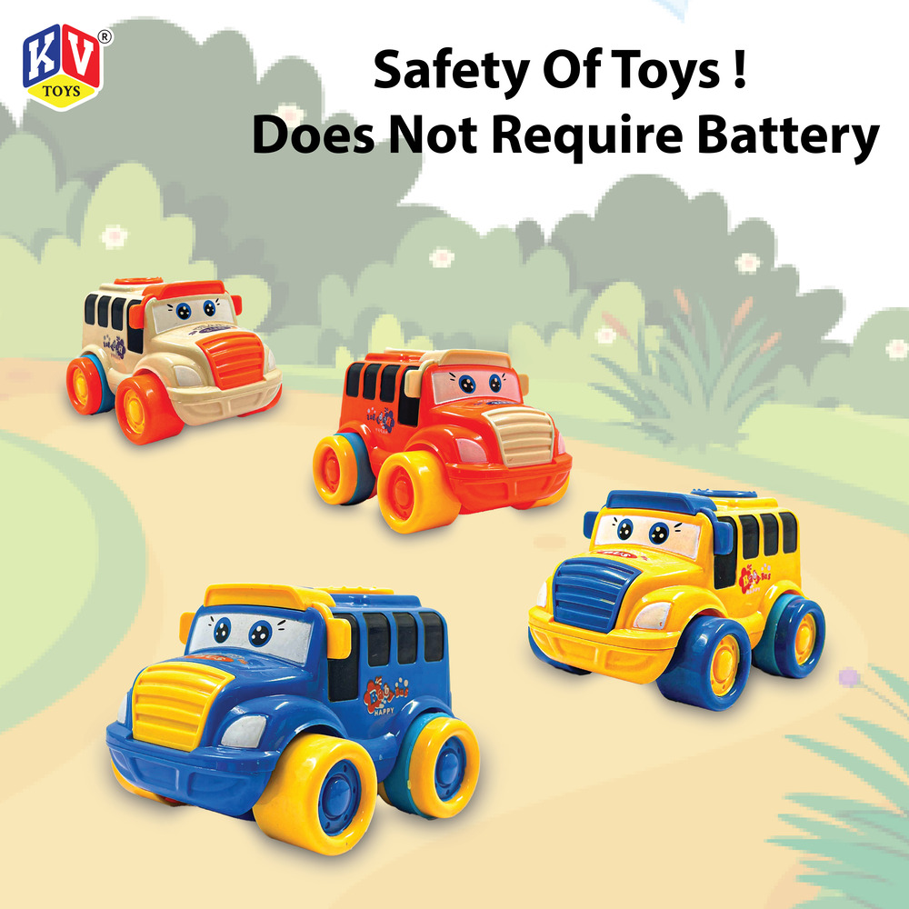 1 Pc Friction Power Cute Bus - Box  (617)