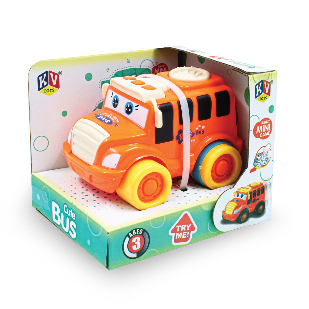 1 Pc Friction Power Cute Bus - Box  (617)