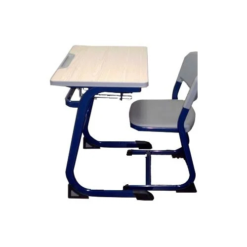 Single Seater Injection Moulded Desk And Chair