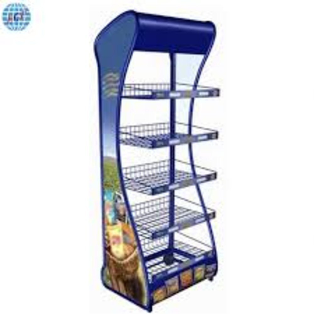 Retail Display Rack - Powder Coated Steel, 48x24x60 Inches, Matte Black Finish | Versatile For Store Layouts, Durable, Easy Assembly