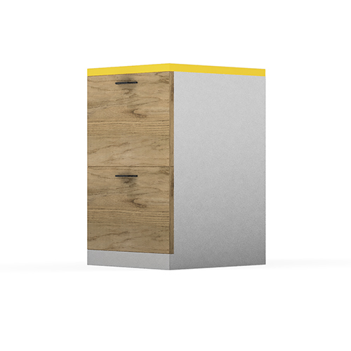 Modular Office Pedestal Storage 2 Drawer Apex Series Ek Design - Feature: Good Quality