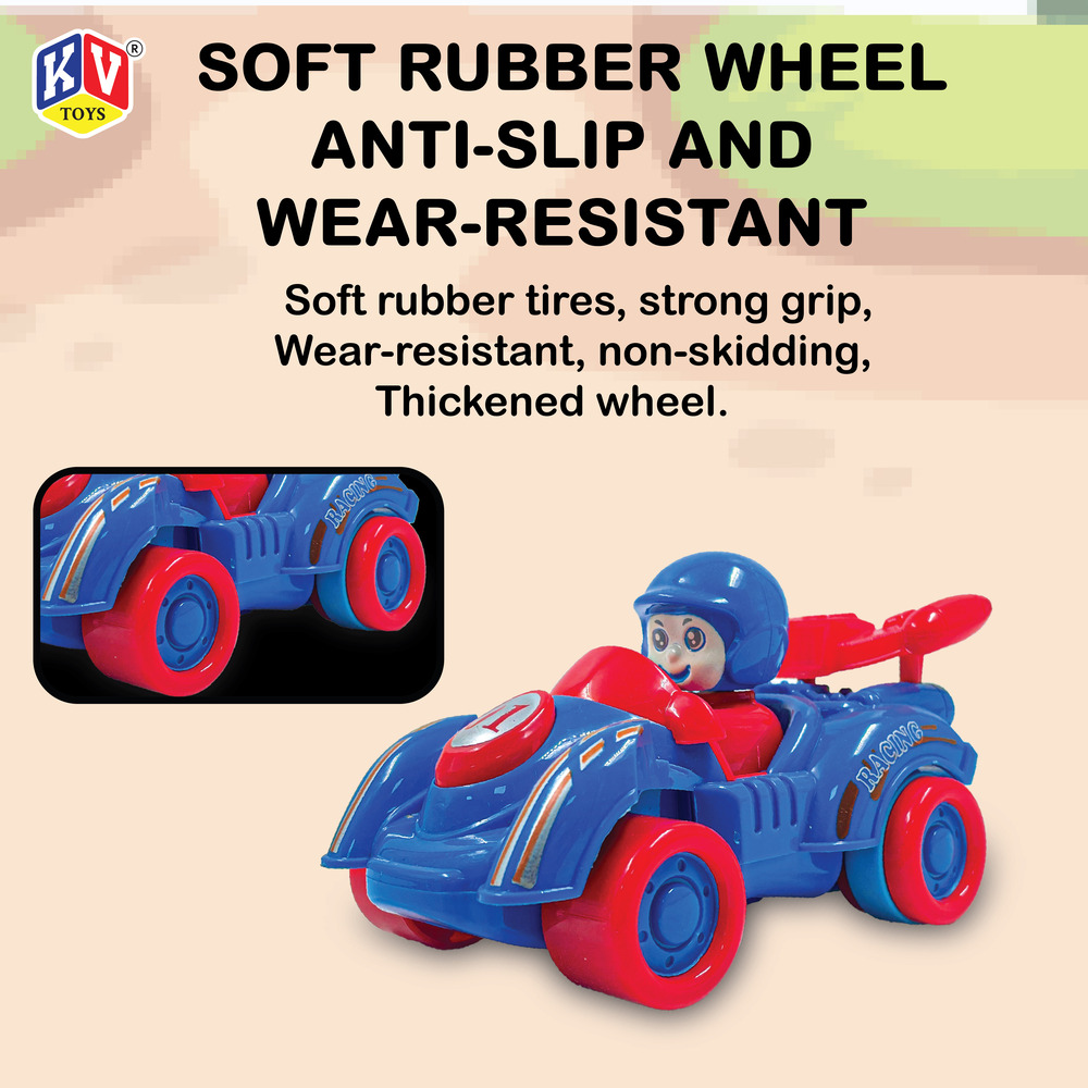 9 Pcs Friction Power Speed Racing Car (604)