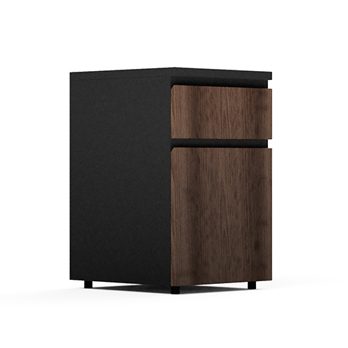 Modular Office Pedestal Storage 2 Drawer Open storage Fusion Series Ek Design