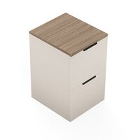 Modular Office Pedestal Storage 2 Drawer Open storage Horizon Series Ek Design