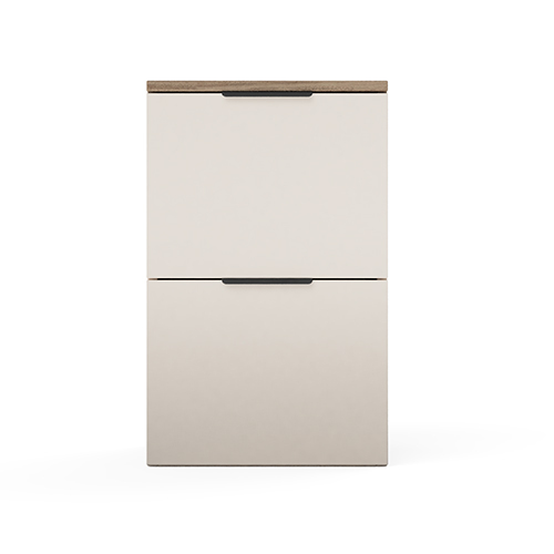Modular Office Pedestal Storage 2 Drawer Open storage Horizon Series Ek Design
