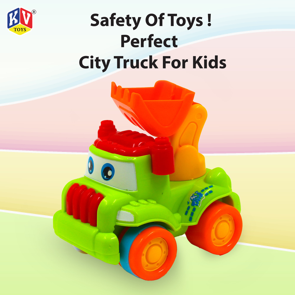 1 Pc - 4 Model Mix Friction Power City Truck - Box (619)