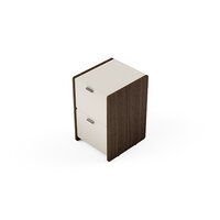 Modular Office Pedestal Storage 2 Drawer Open storage Neo Series Ek Design