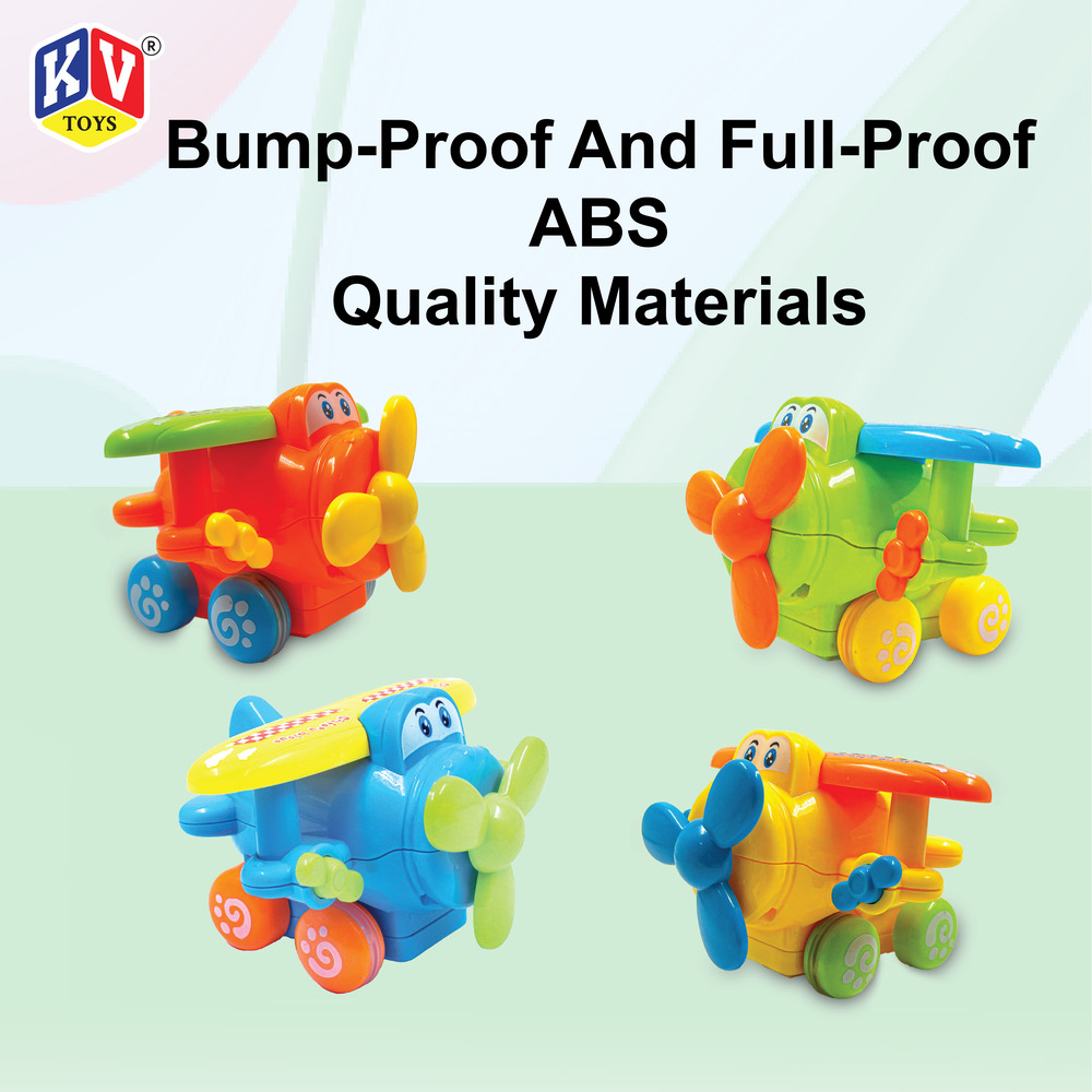 8 Pcs - Friction Power Cute Plane (607)