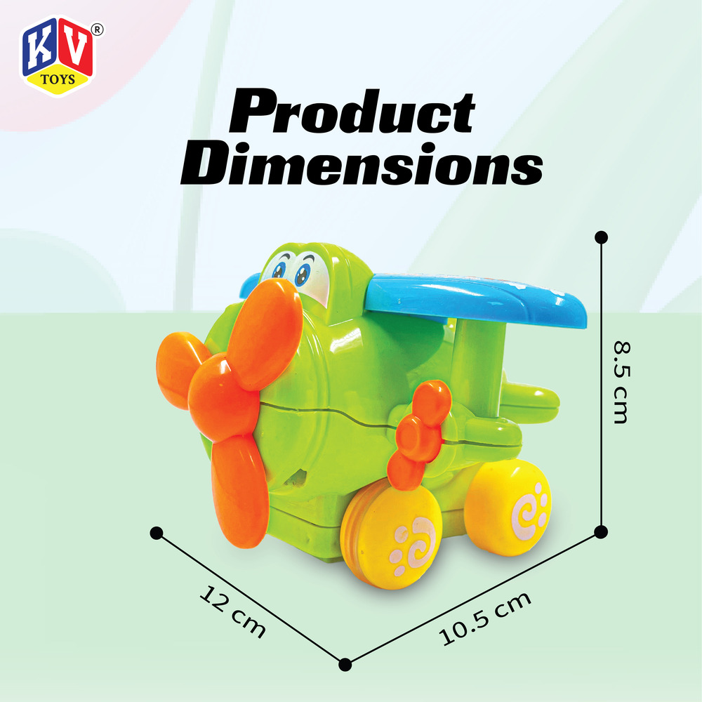 8 Pcs - Friction Power Cute Plane (607)