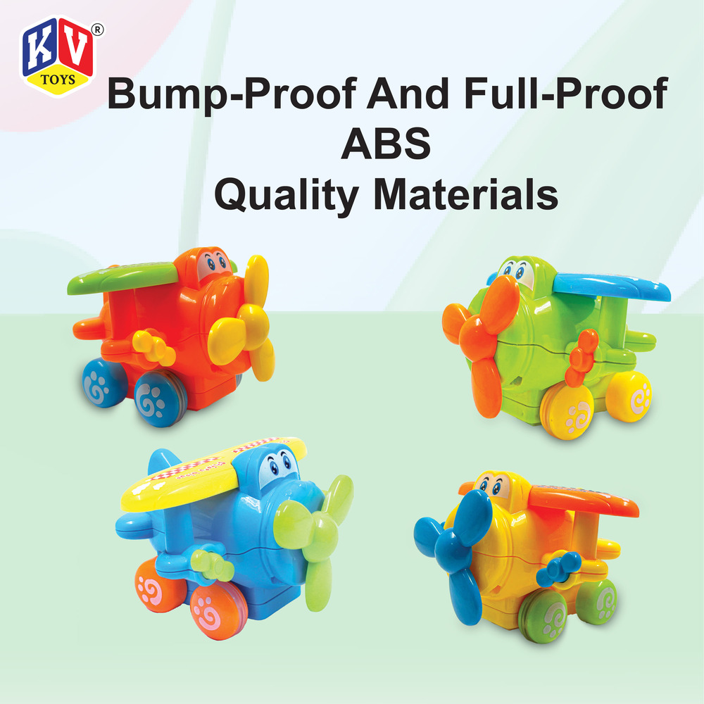 1 Pc - Friction Power Cute Plane - Box (621)