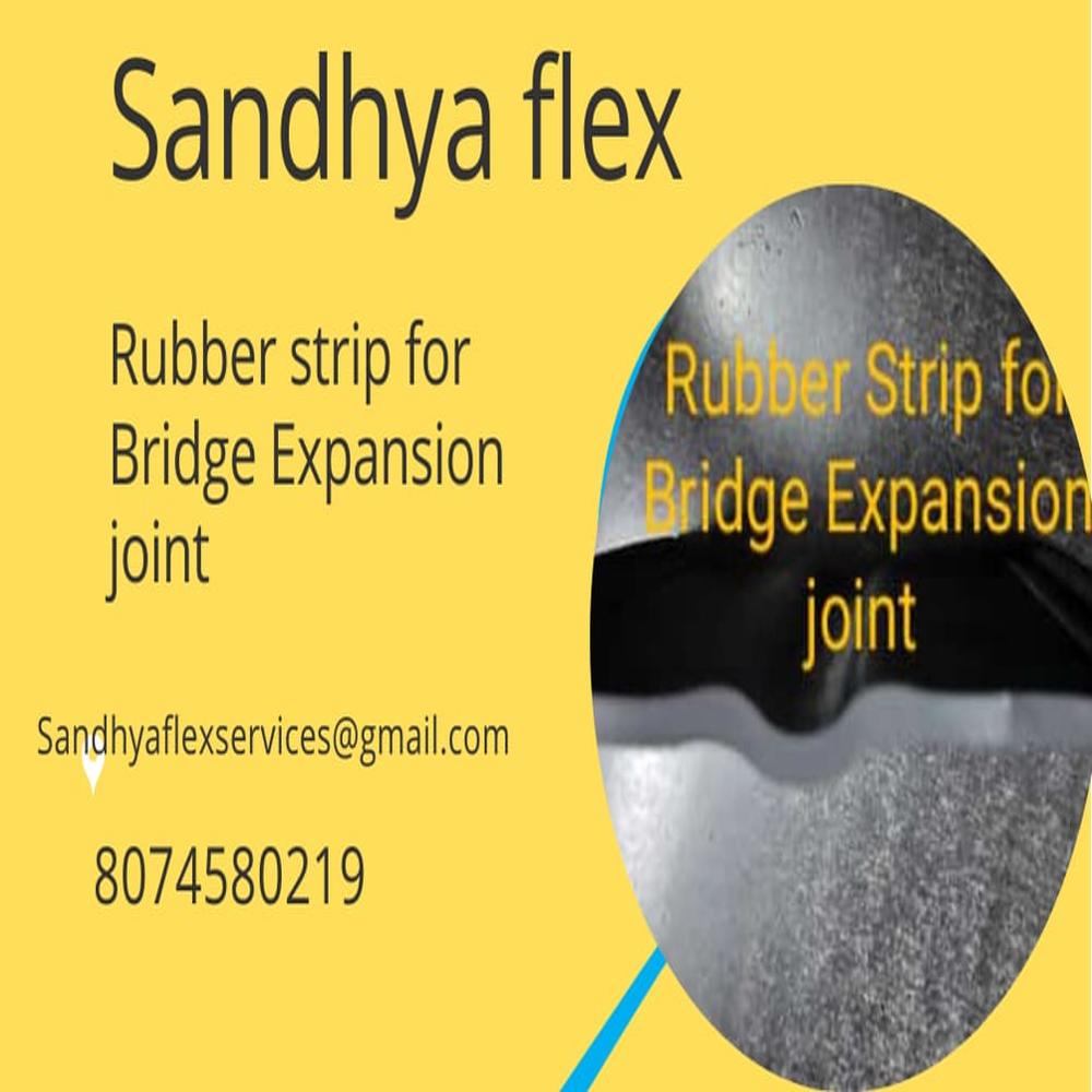 RUBBER STRIP FOR BRIDGE EXPANSION JOINT