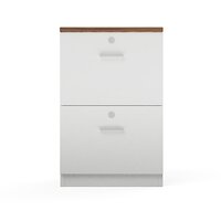 Modular Office Pedestal Storage 2 Drawer Open storage Sprint Series Ek Design
