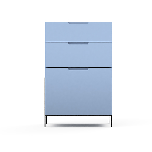 Modular Office Pedestal Storage 3 Drawer Open storage Bold Series Ek Design