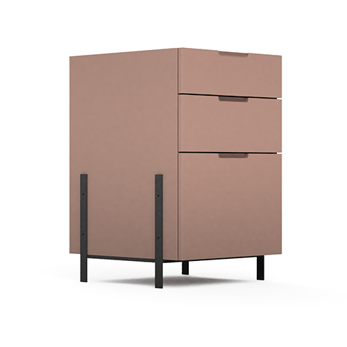 Modular Office Pedestal Storage 3 Drawer Open storage Bold Series Ek Design