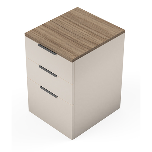 Modular Office Pedestal Storage 3 Drawer Open storage Horizon Series Ek Design