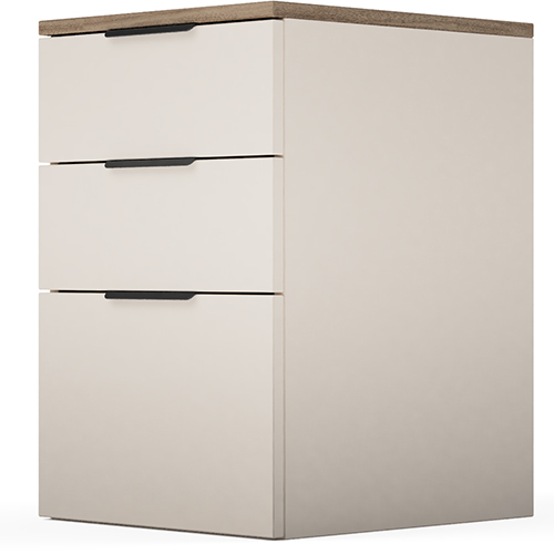 Modular Office Pedestal Storage 3 Drawer Open storage Horizon Series Ek Design