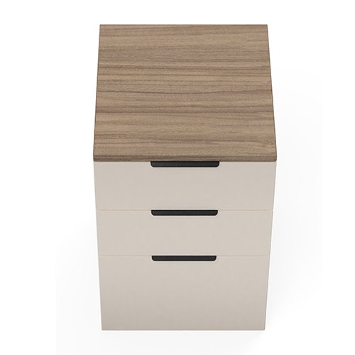 Modular Office Pedestal Storage 3 Drawer Open storage Horizon Series Ek Design