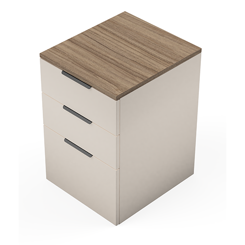 Modular Office Pedestal Storage 3 Drawer Open storage Horizon Series Ek Design