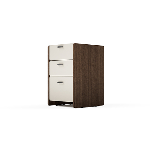 Modular Office Pedestal Storage 3 Drawer Open Storage Neo Series Ek Design - Artwork: Handmade