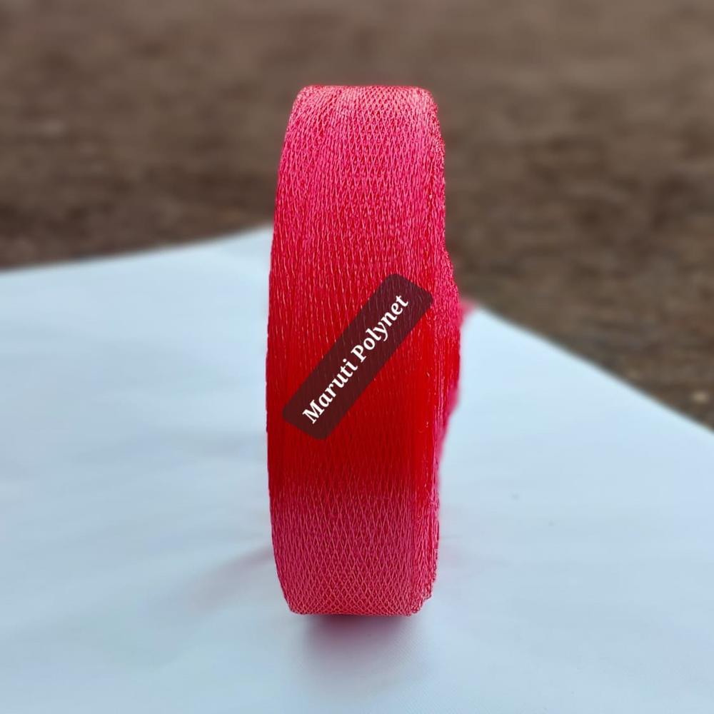 Tubular Net Roll - Color: Red