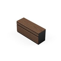 Modular Office Side Storage Side Runner Cabinet Open Cabinet Open Storage Fusion Series Ek Design