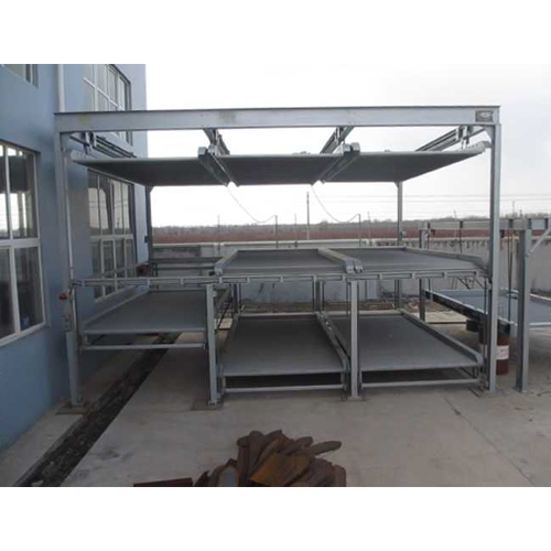 Pit puzzle car parking system