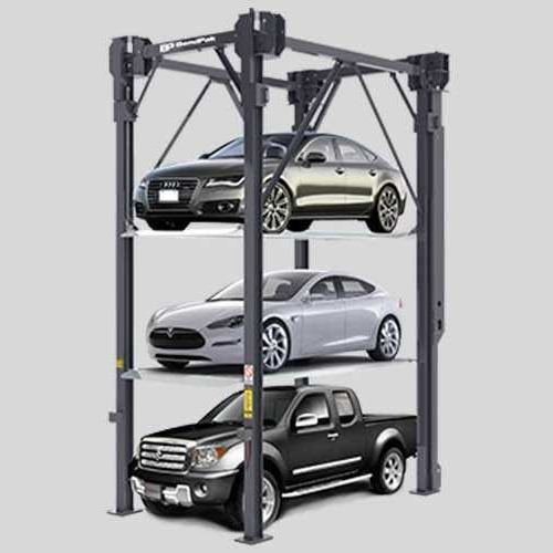 Three Level Stack Parking (Vl3c1) - Mode Of Drive: Hydraulic