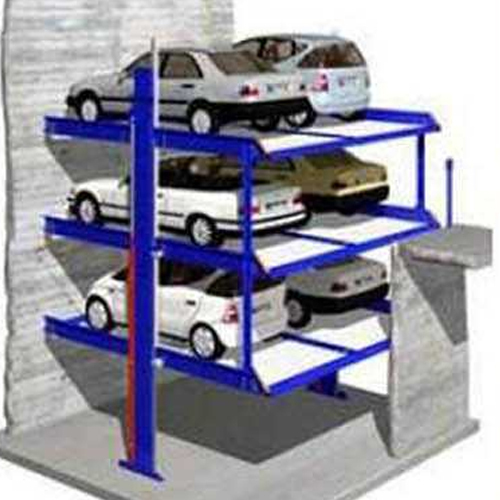 Pit Type Stack Parking (Vl2c1-p) - Mode Of Drive: Hydraulic