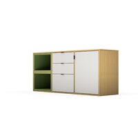 Modular Office Side Storage Side Runner Cabinet Open Cabinet Open Storage Prime Series Ek Design