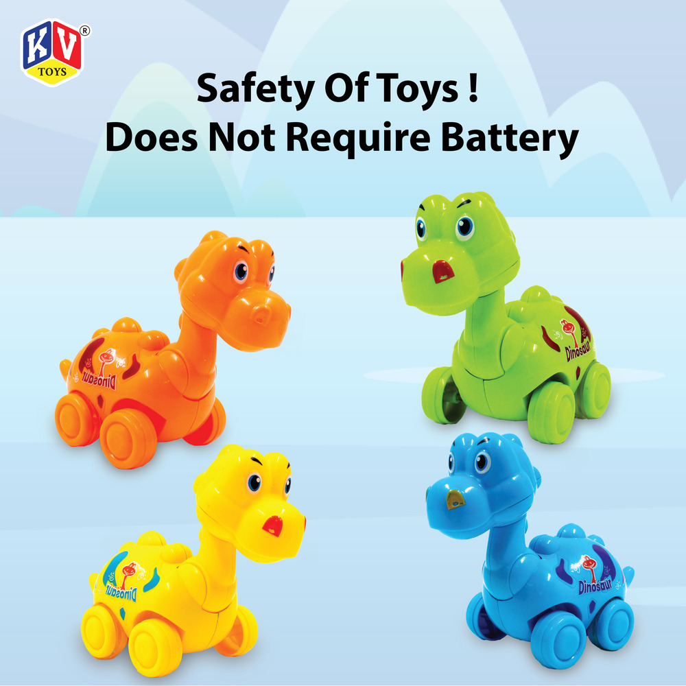2 Pcs Friction Power Monster Dino & Shark With 360 Rotation (613)