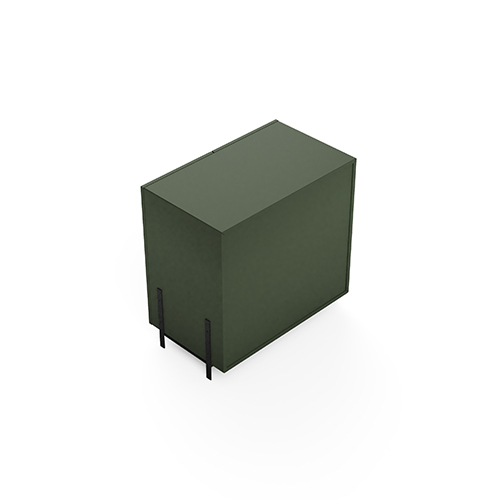 Modular Office Side Storage Side Runner Cabinet Storage Bold Series Ek Design