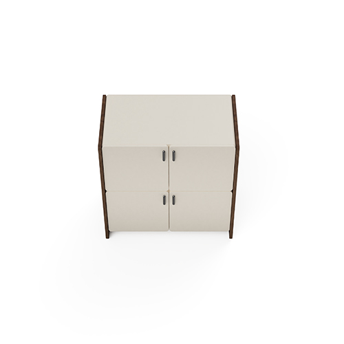 Modular Office Side Storage Side Runner Cabinet Storage Neo Series Ek Design