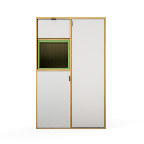 Modular Office Side Storage Storage Low Height Storage Cabinet Open cabinet Open Storage Prime Series Ek Design