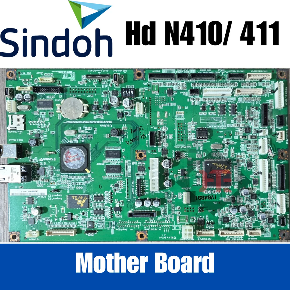 Sindoh Hd N410, N411 Photocopier Mother Board, Main Board (Refurbished)