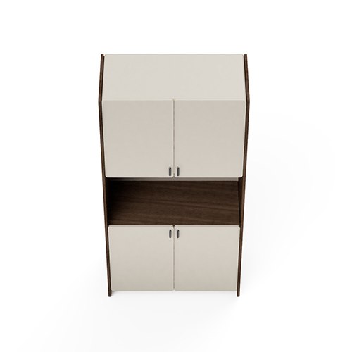 Modular Office Side Storage Storage Medium Height Storage Cabinet Neo Series Ek Design