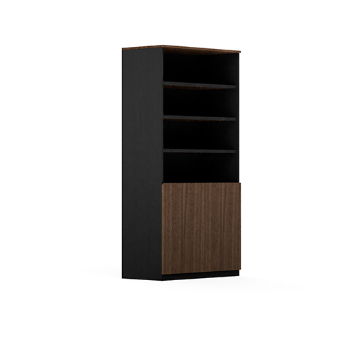 Modular Office Side Storage Storage Medium Height Storage Cabinet Open cabinet Open Storage Fusion Series Ek Design