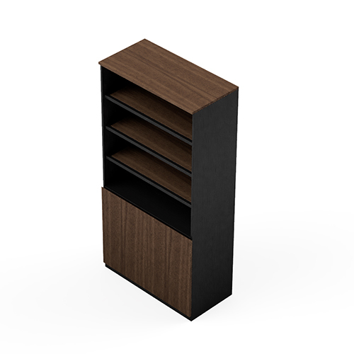Modular Office Side Storage Storage Medium Height Storage Cabinet Open cabinet Open Storage Fusion Series Ek Design