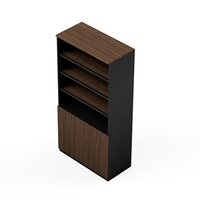Modular Office Side Storage Storage Medium Height Storage Cabinet Open cabinet Open Storage Fusion Series Ek Design