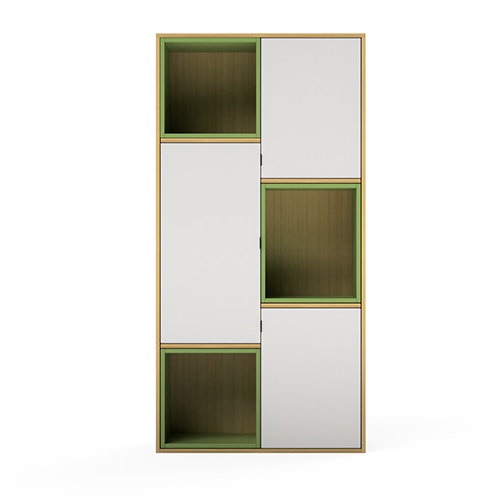 Modular Office Side Storage Storage Medium Height Storage Cabinet Open cabinet Open Storage Prime Series Ek Design