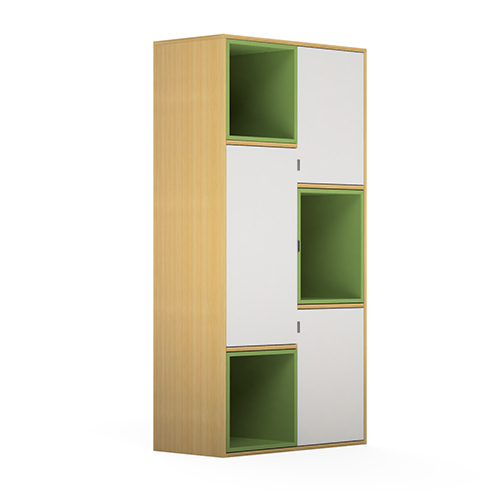 Modular Office Side Storage Storage Medium Height Storage Cabinet Open cabinet Open Storage Prime Series Ek Design
