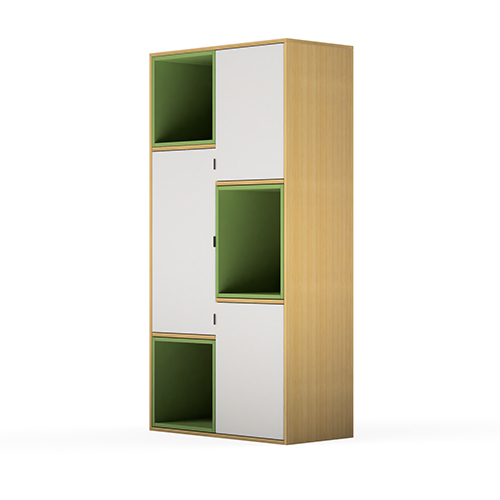 Modular Office Side Storage Storage Medium Height Storage Cabinet Open cabinet Open Storage Prime Series Ek Design