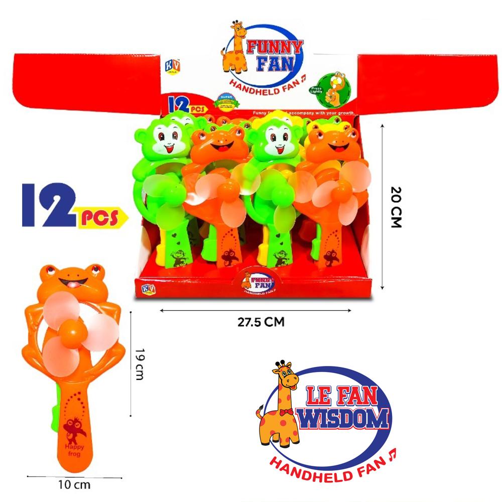 12 Pcs - 2 Model Mix Funny Fan (8803B)