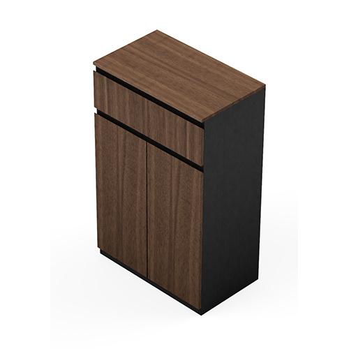 Modular Office Side Storage Storage Medium Height Storage Cabinet Storage Fusion Series Ek Design - Artwork: Handmade