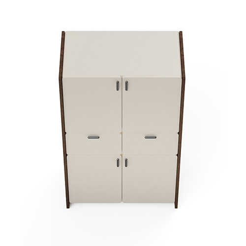Modular Office Side Storage Storage Medium Height Storage Cabinet Storage Neo Series Ek Design - Feature: Durable